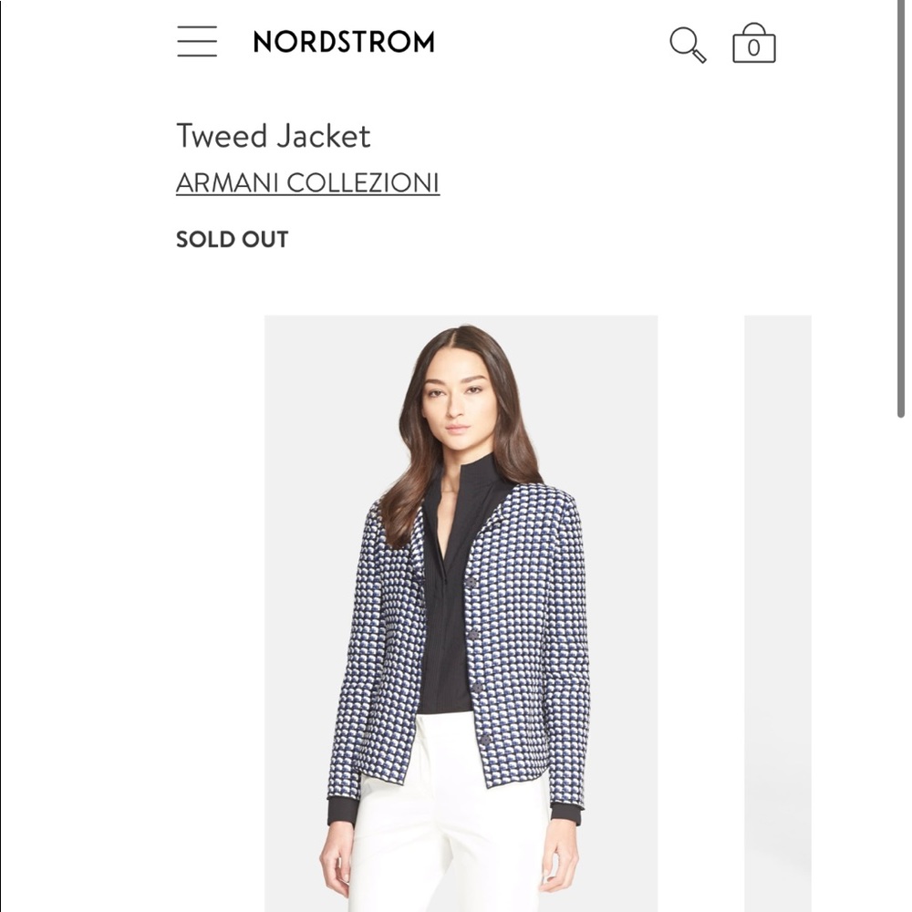 NWT Armani jacket!